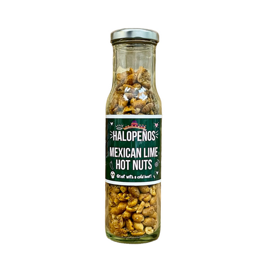 Halopenos Mexican Lime Hot Nuts